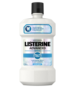 Listerine Advanced White Mild Taste Vodica za Usta 500 ml