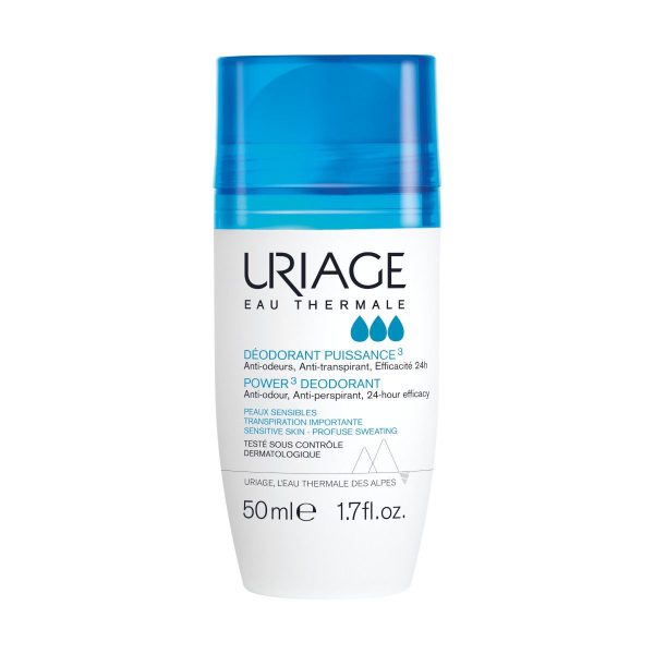 Uriage Deodorant 3-activ roll-on, 50 ml - Slika 2