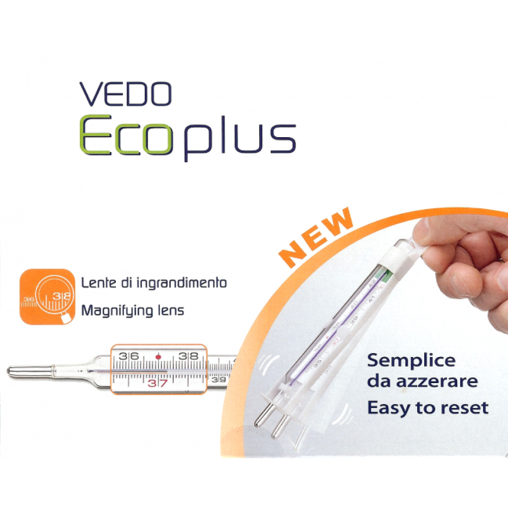 VedoEco Plus Galijev Klasični Toplomjer S Povećalom - Slika 3