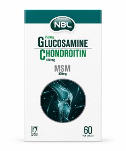 NOBEL GLUKOZAMIN KONDROITIN MSM tablete a 60, Dodatak prehrani doprinosi sprječavanju propadanja i pomaže oporavak zglobova