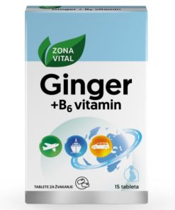 Zona Vital Ginger i B6 Tablete Protiv Mučnine 15 kom