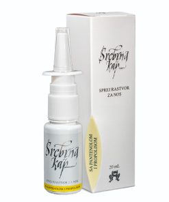 SREBRNA KAP – Pantenol i Propolis 20ml, Sprej za nos za higijenu i upalna stanja nosnih kanala